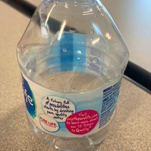 It’s because this is my water